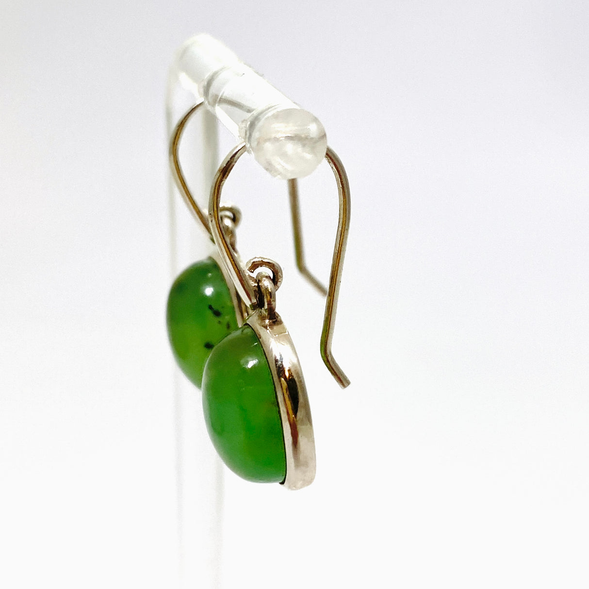 Chrysoprase Oval Cabochon Earrings PEGJ292