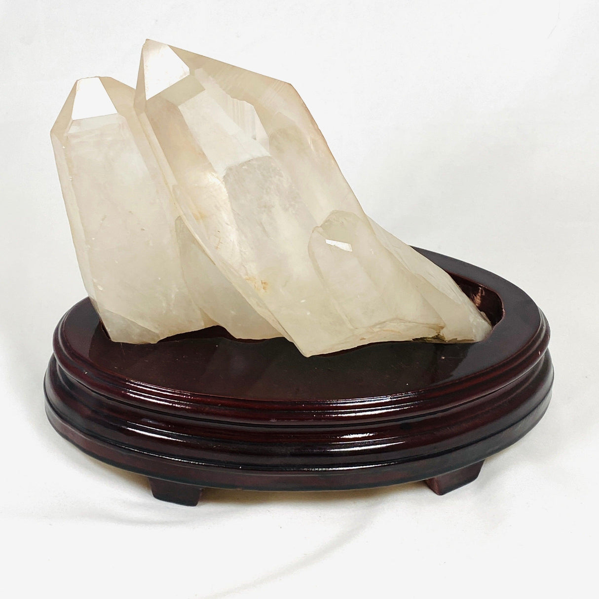 Clear Quartz Cluster with Display Stand CQC04 - Nature's Magick
