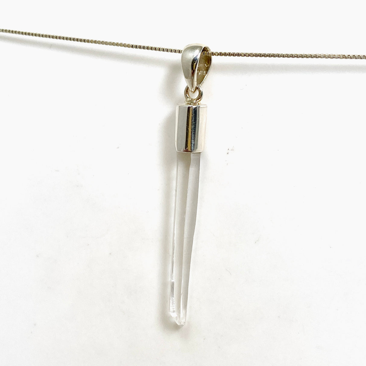 Clear Quartz Crystal Pendant BTP-102