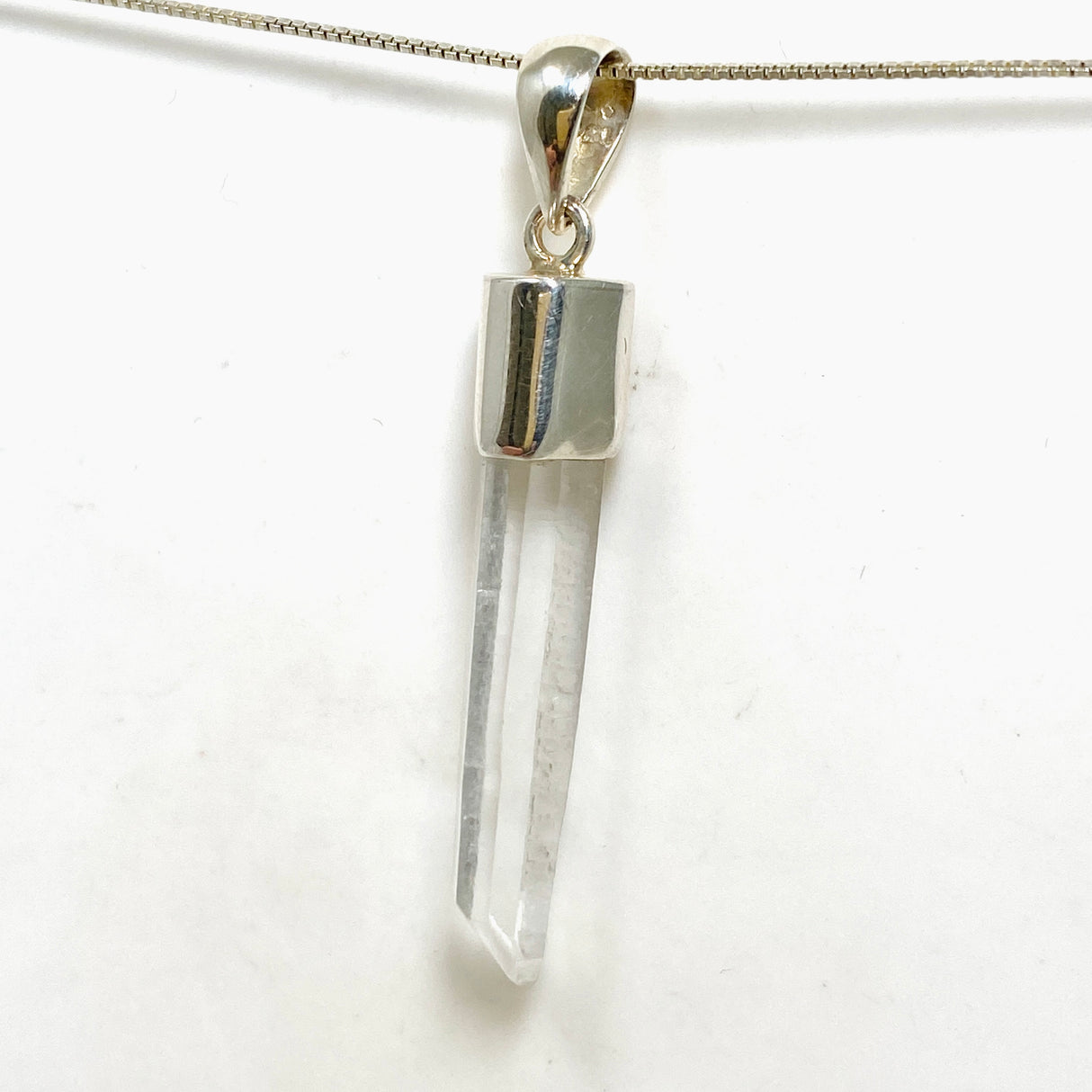 Clear Quartz Crystal Pendant BTP-103