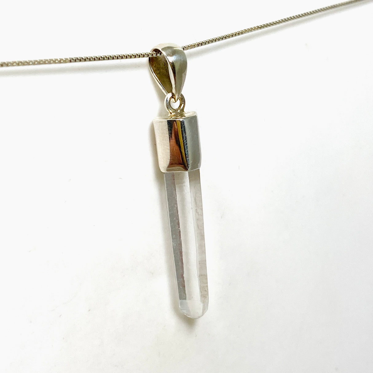 Clear Quartz Crystal Pendant BTP-103