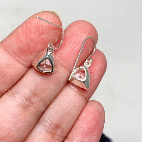 Clear Quartz Trillion Earrings E2735-CQ - Nature's Magick