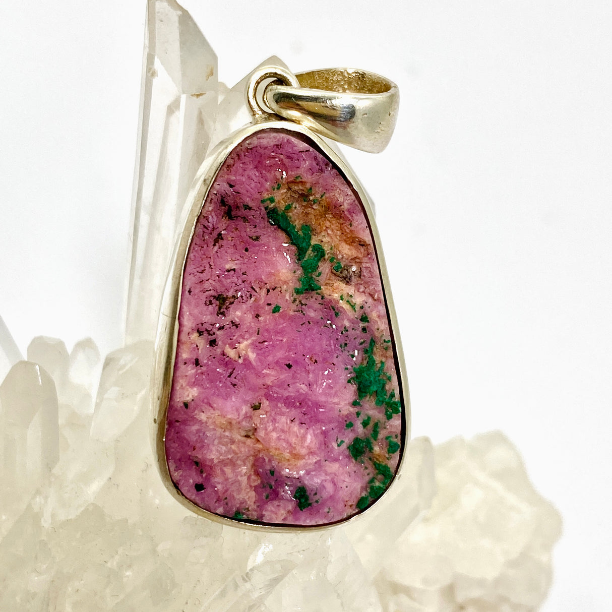 Cobalto Calcite Freeform Raw Pendant PPGJ782