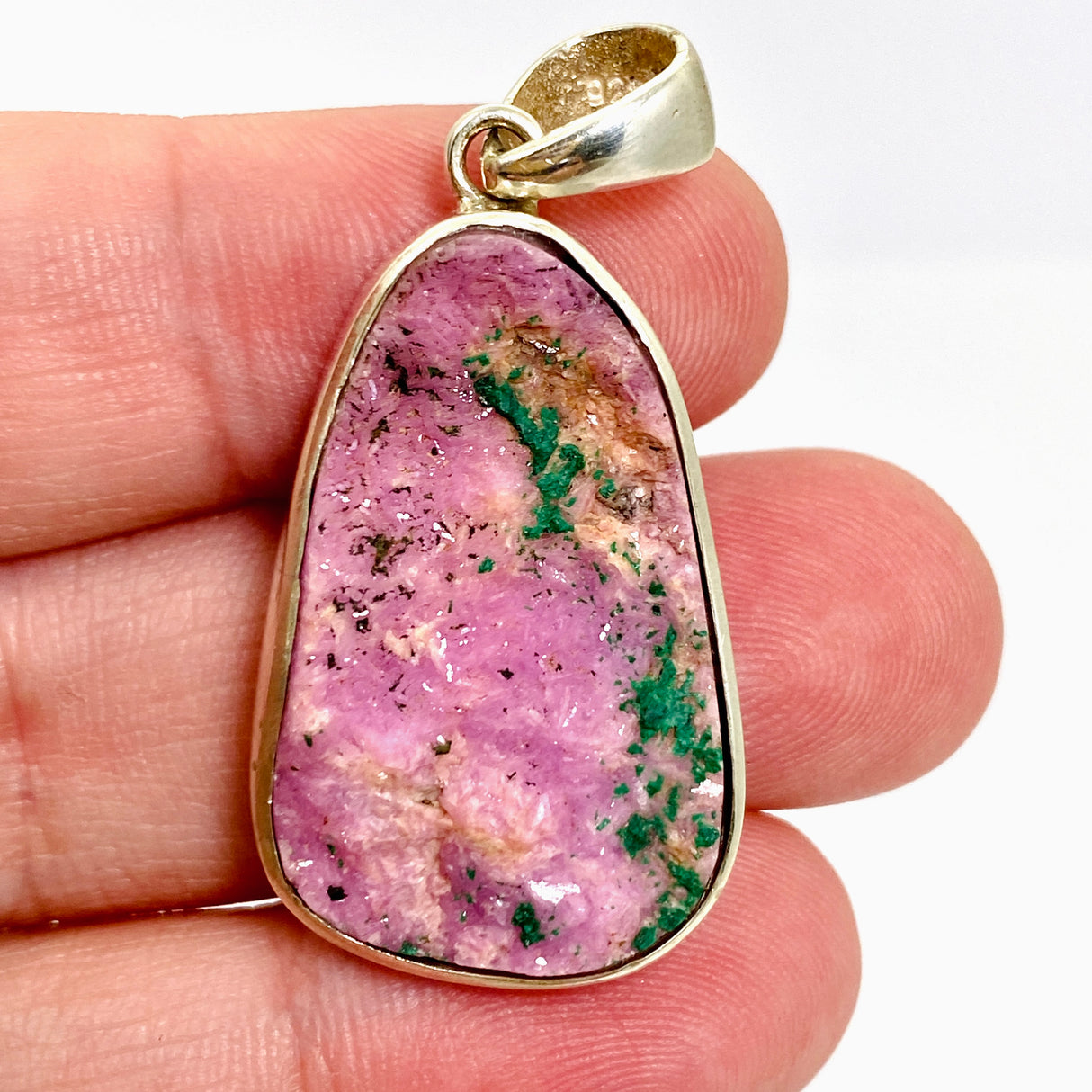 Cobalto Calcite Freeform Raw Pendant PPGJ782