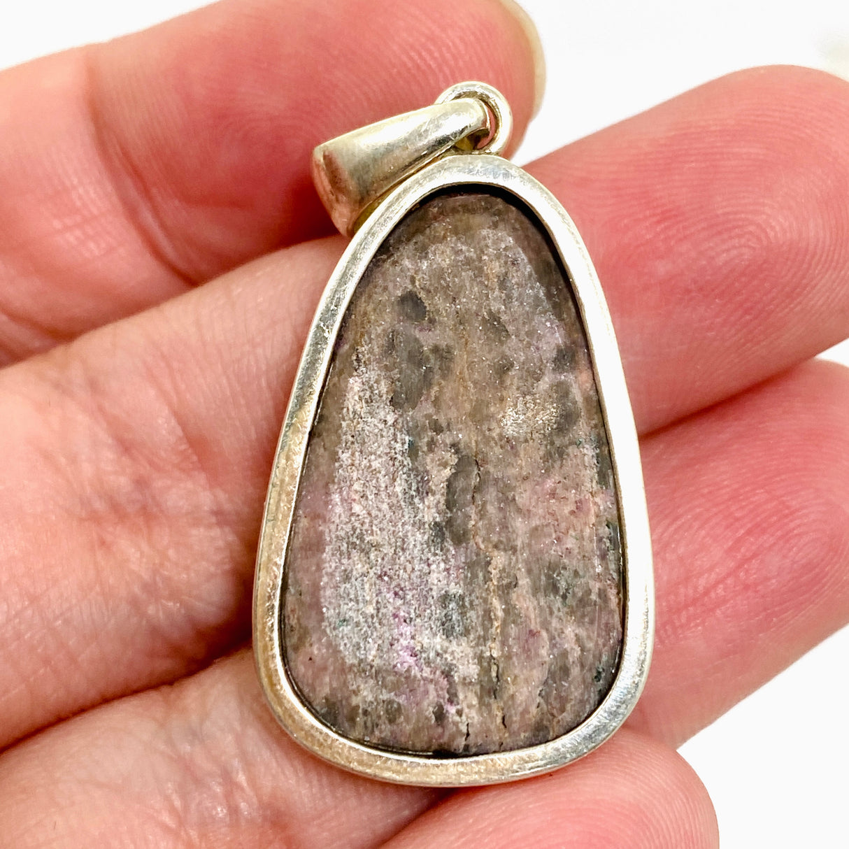 Cobalto Calcite Freeform Raw Pendant PPGJ782