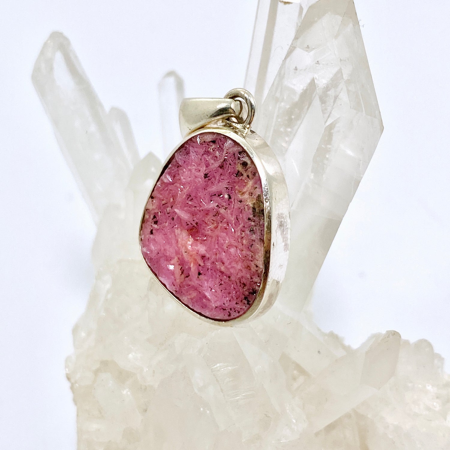 Cobalto Calcite Freeform Raw Pendant PPGJ995