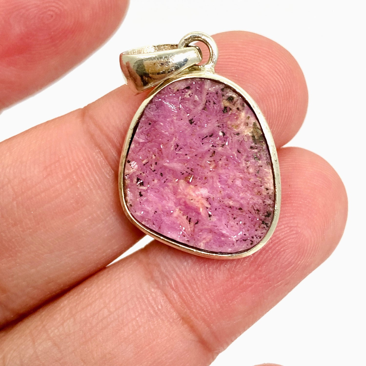 Cobalto Calcite Freeform Raw Pendant PPGJ995