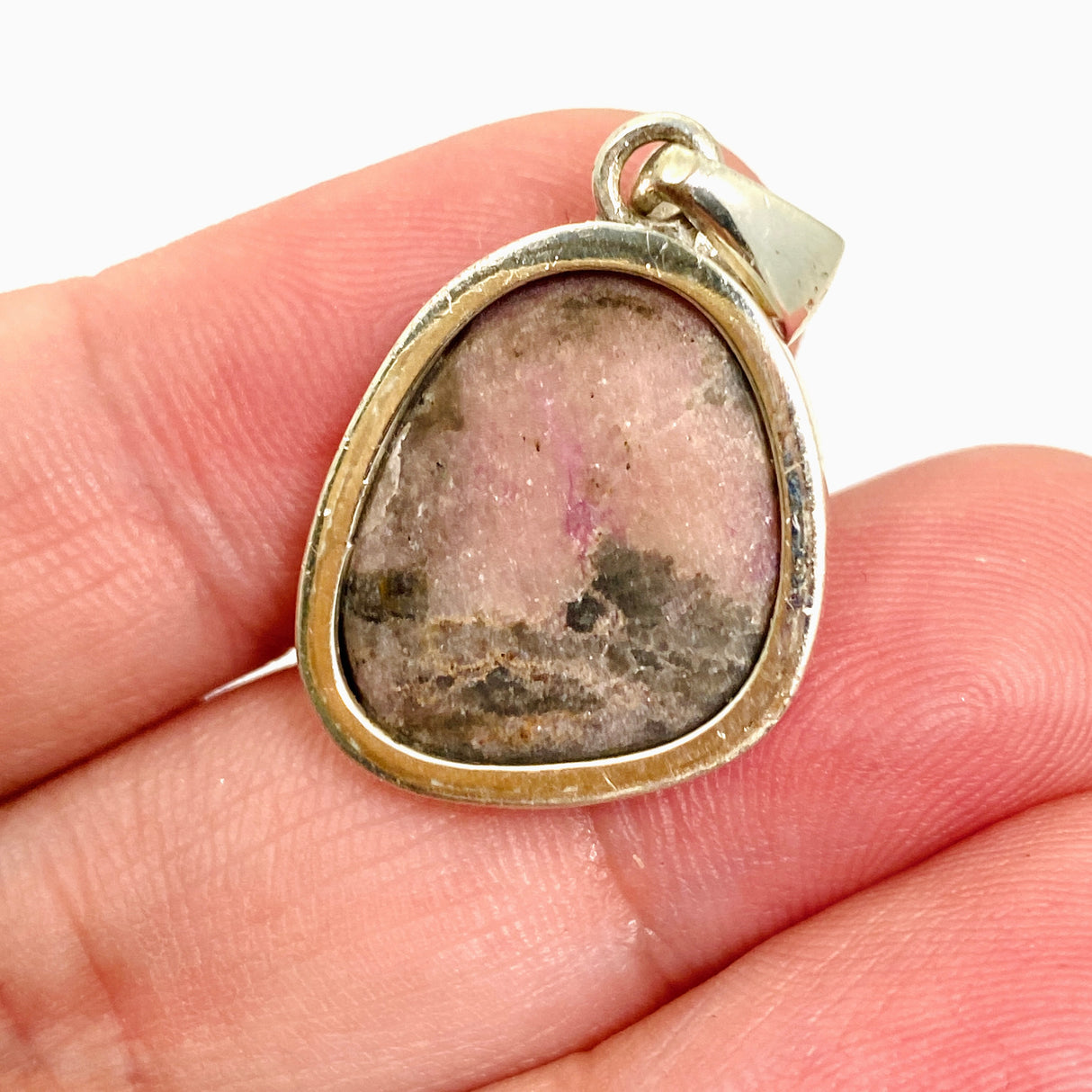 Cobalto Calcite Freeform Raw Pendant PPGJ995