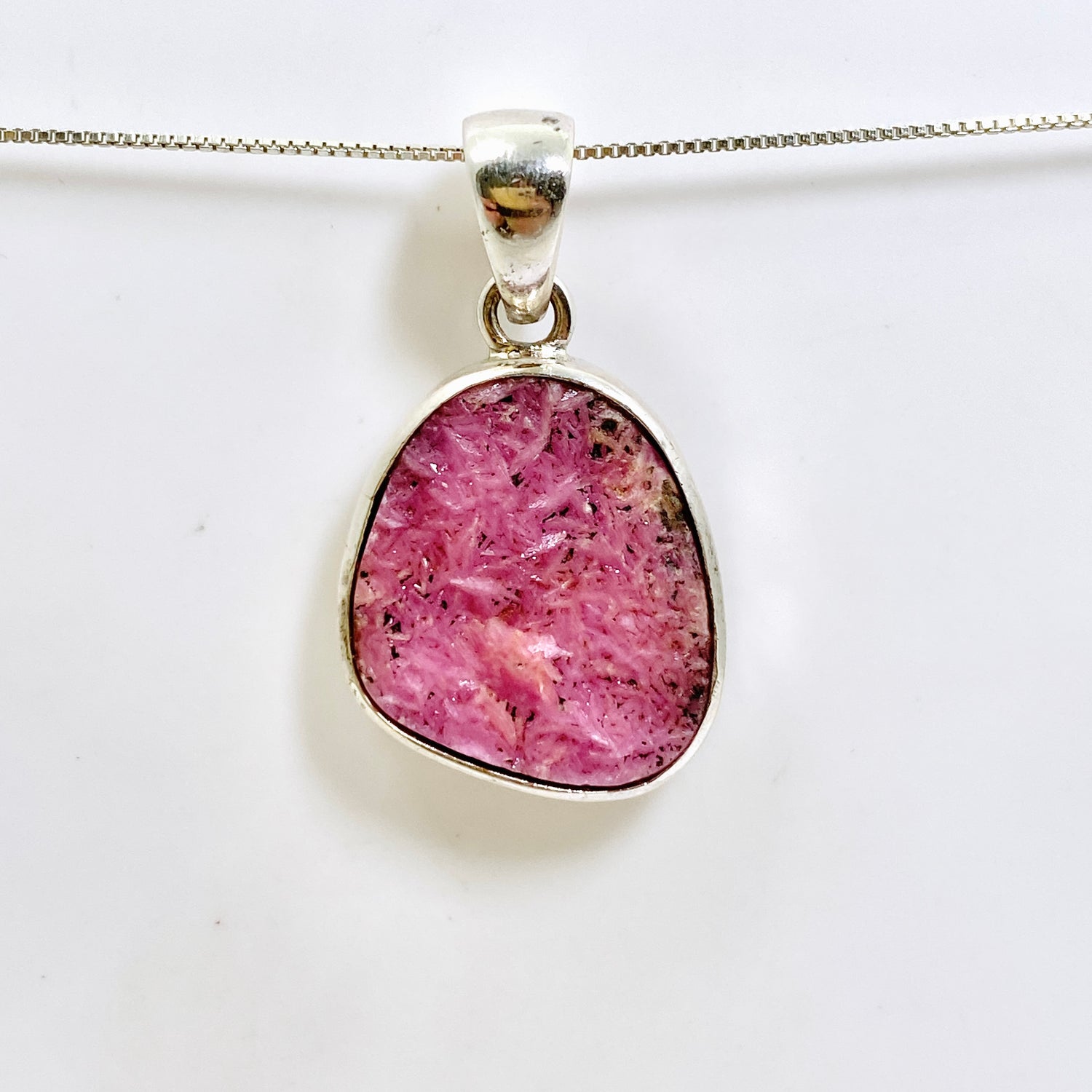 Cobalto Calcite Freeform Raw Pendant PPGJ995