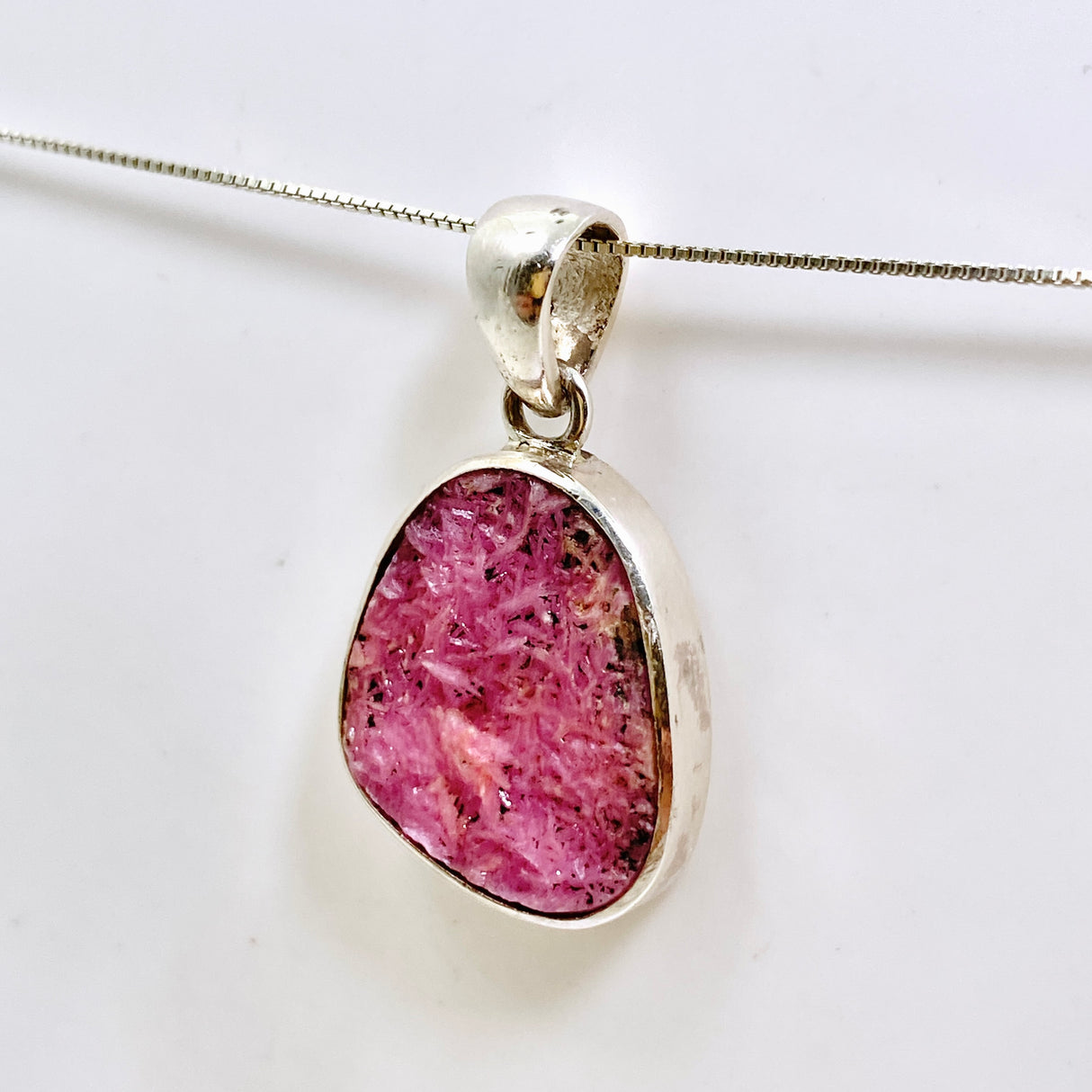 Cobalto Calcite Freeform Raw Pendant PPGJ995