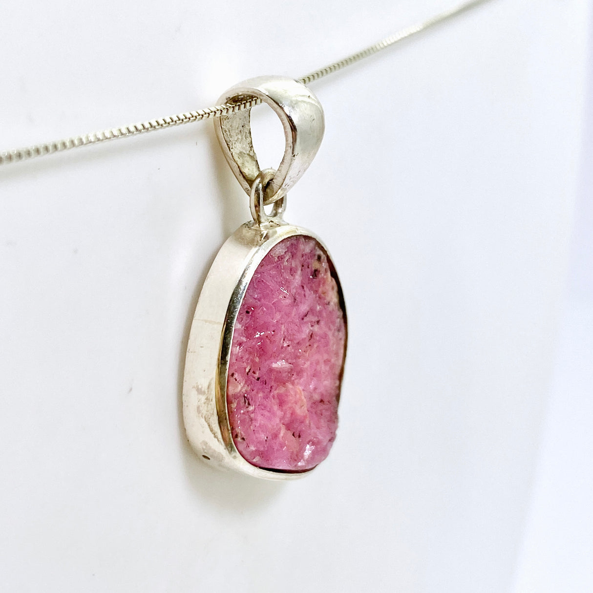 Cobalto Calcite Freeform Raw Pendant PPGJ995