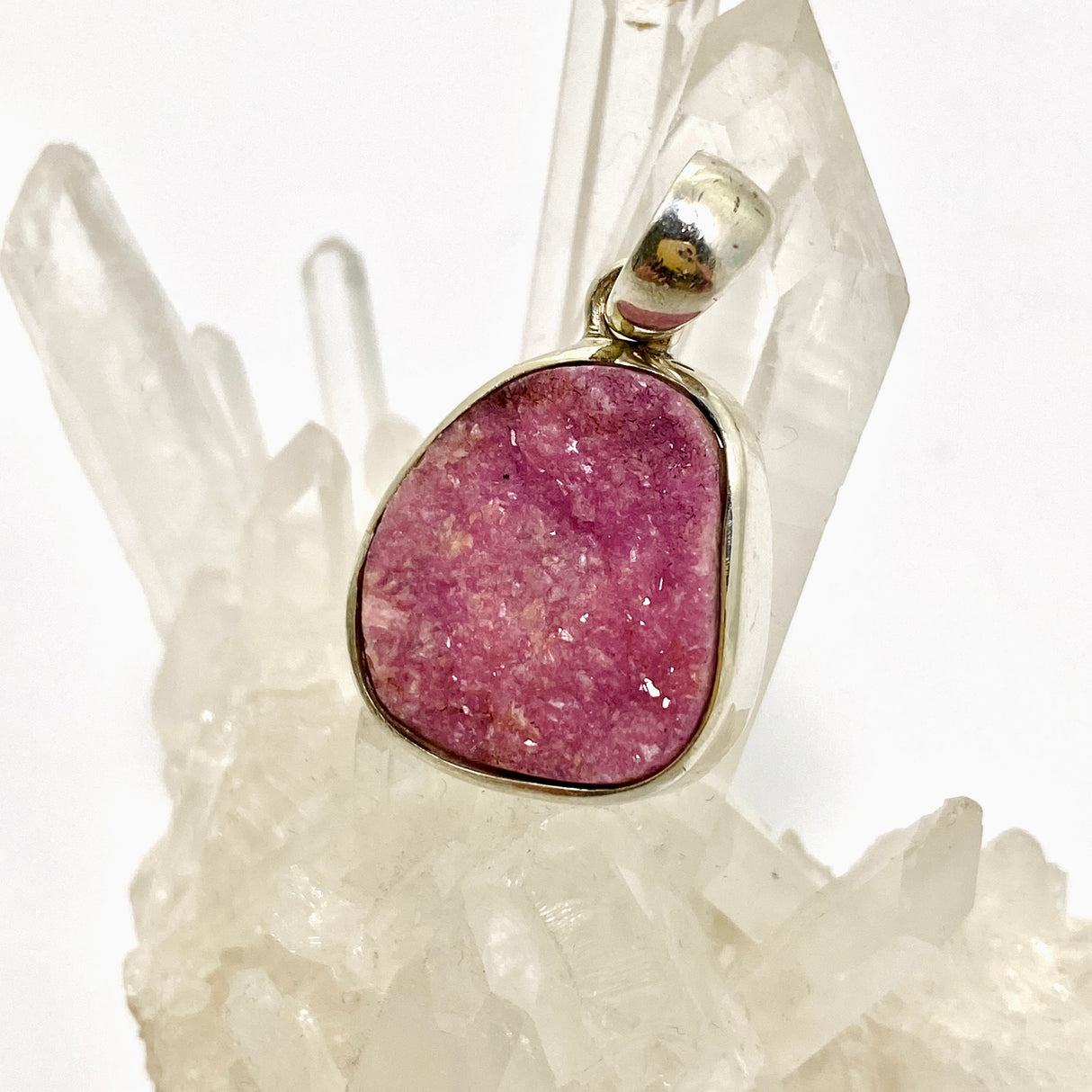Cobalto Calcite Freeform Raw Pendant PPGJ996