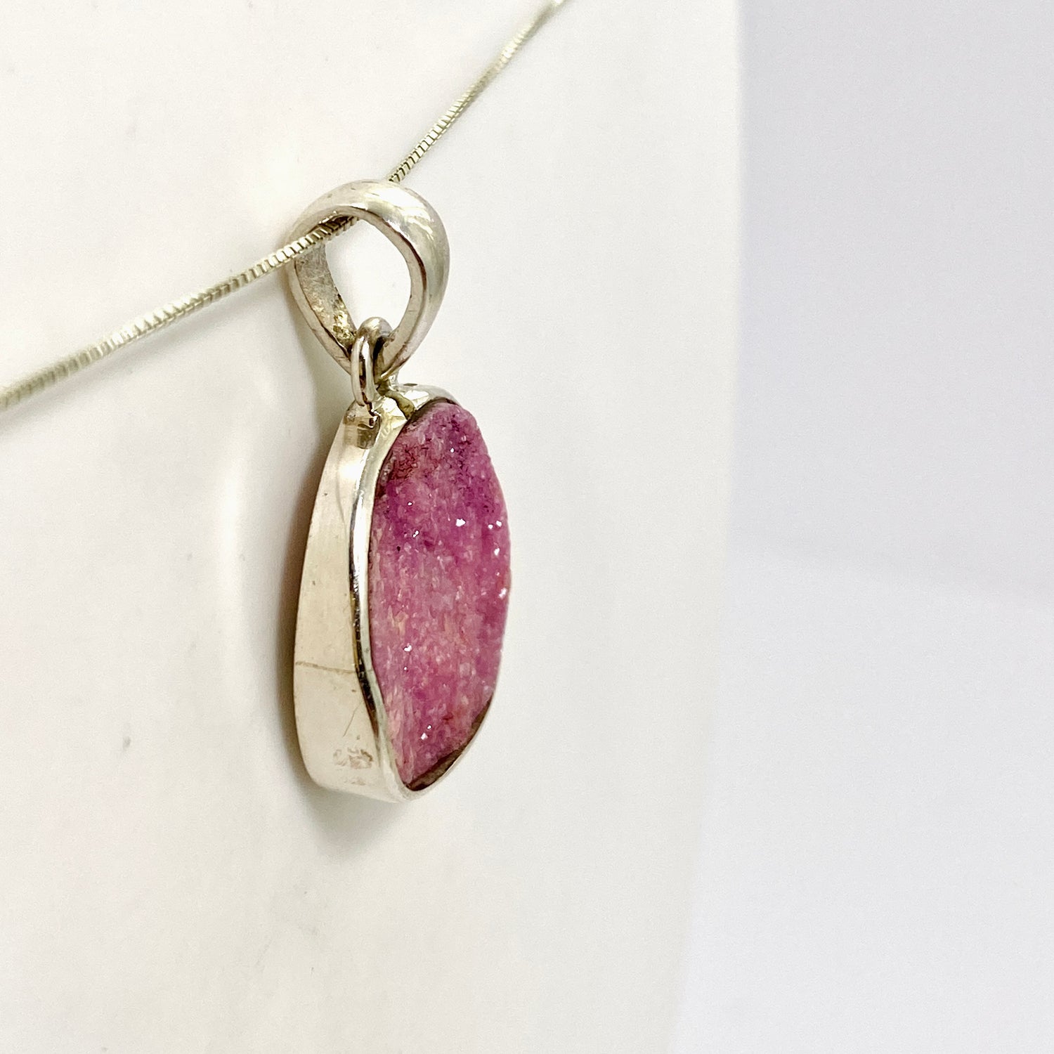 Cobalto Calcite Freeform Raw Pendant PPGJ996