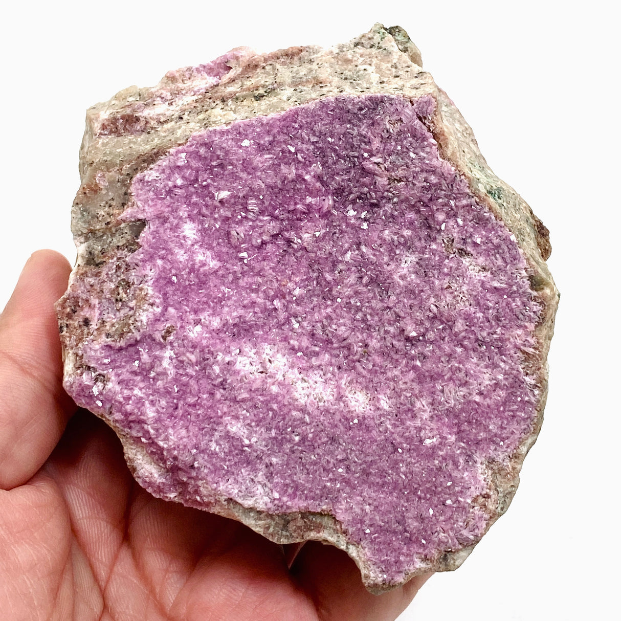 Cobalto Calcite (Salrose) Crystal - Congo CR3723