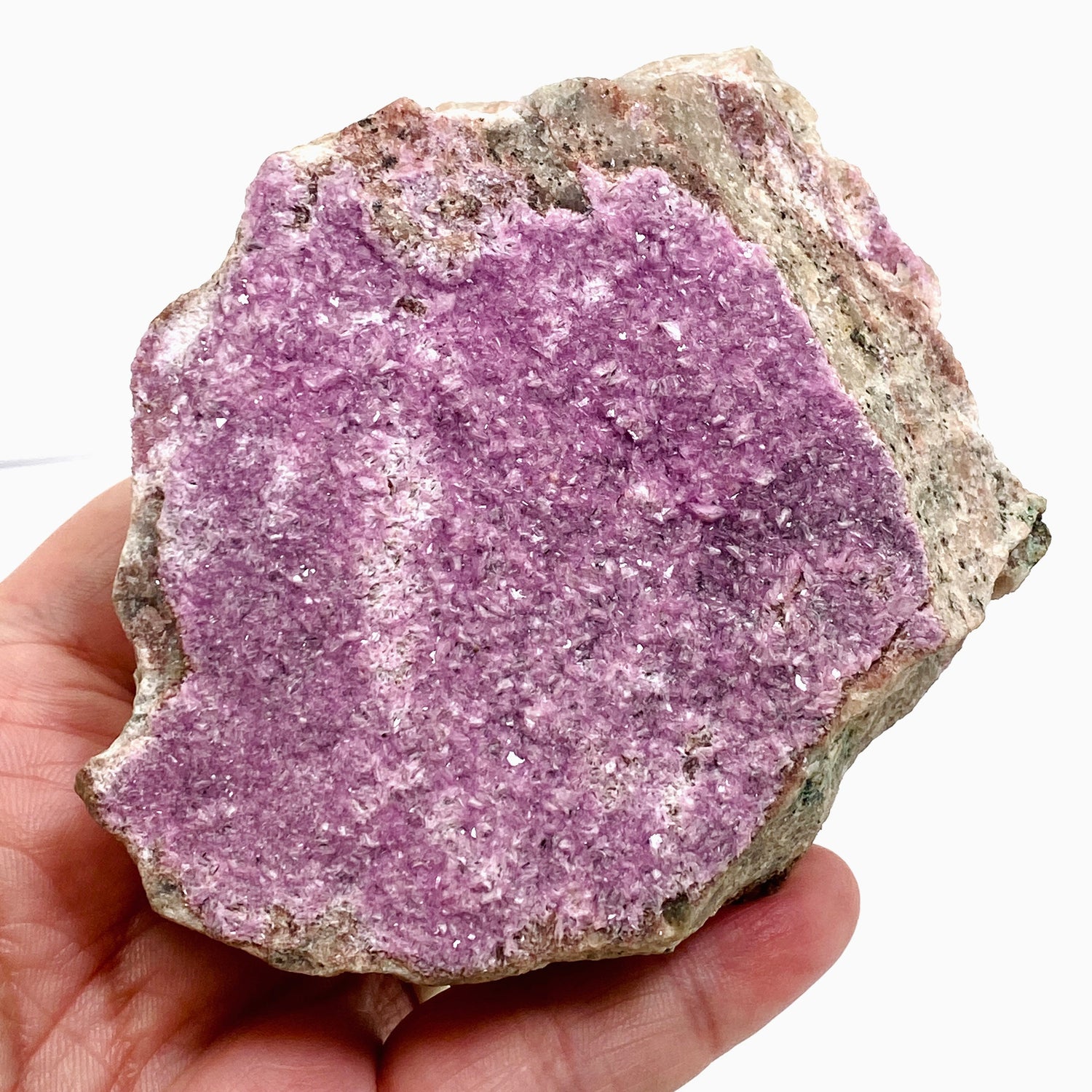 Cobalto Calcite (Salrose) Crystal - Congo CR3723