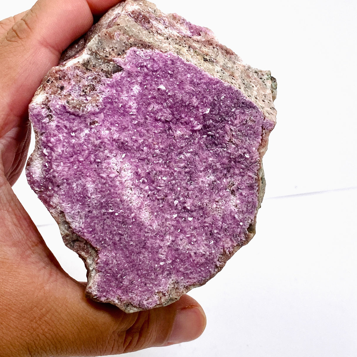 Cobalto Calcite (Salrose) Crystal - Congo CR3723