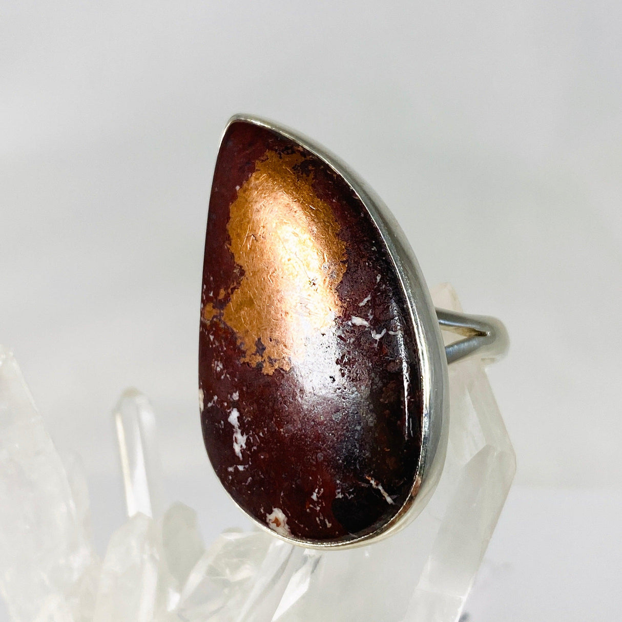 Copperite Teardrop Ring s.9 KRGJ3041 - Nature's Magick