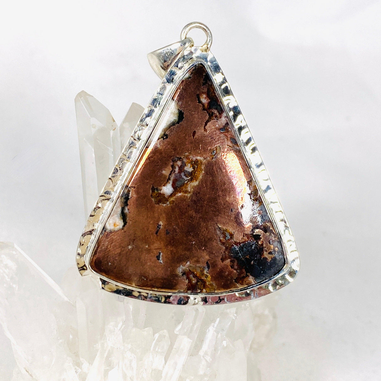 Copperite Triangular Pendant KPGJ4034 - Nature's Magick
