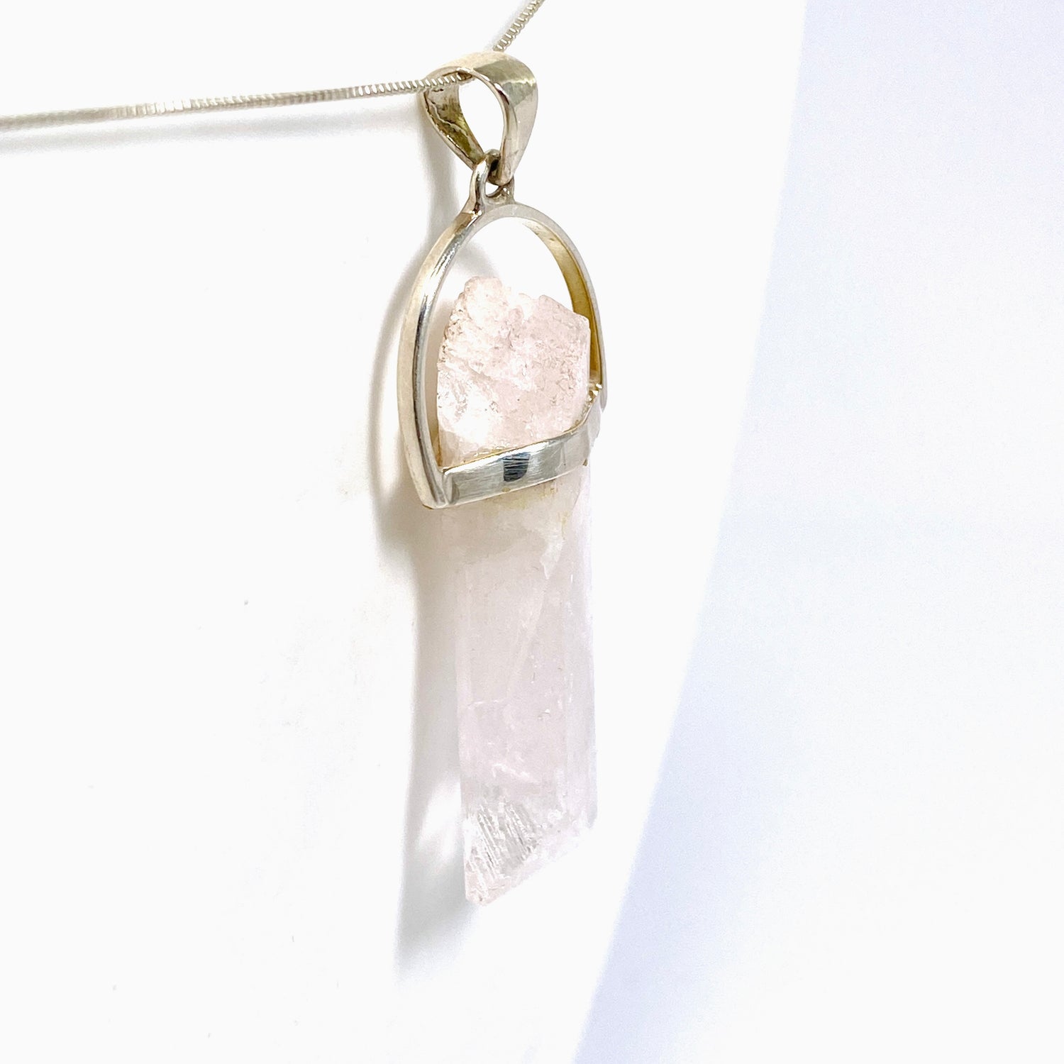 Danburite Raw Crystal Pendant PPGJ1111
