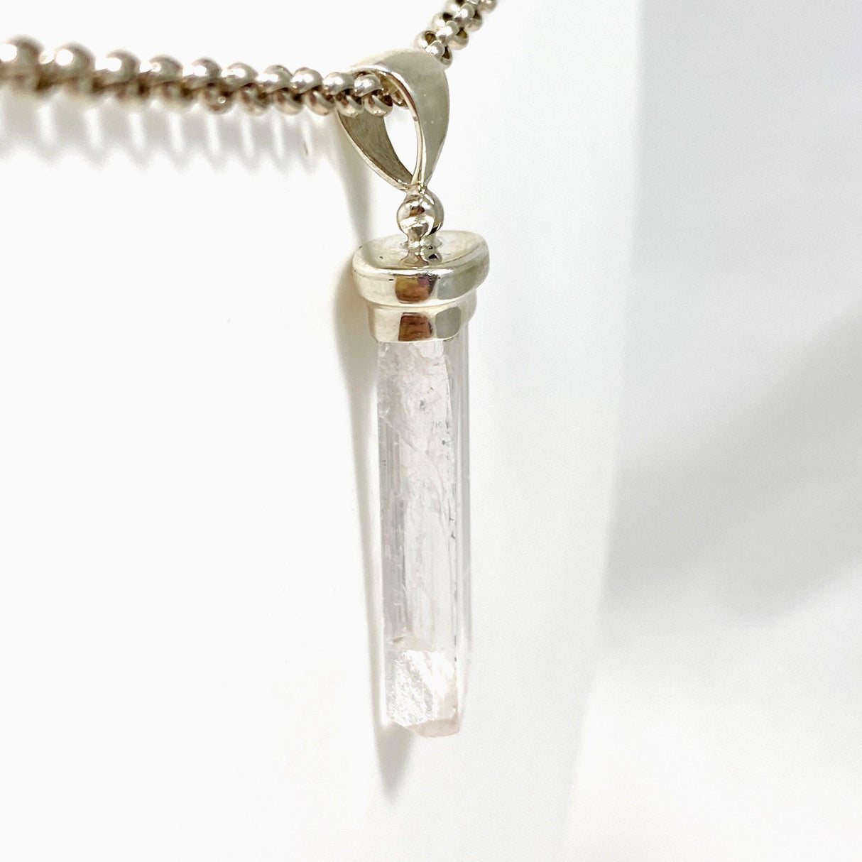 Danburite Raw Crystal Pendant PPGJ650 - Nature's Magick