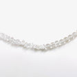 Diamond Quartz Crystals with Round Clear Quartz bead necklace 5mm - Nature's Magick