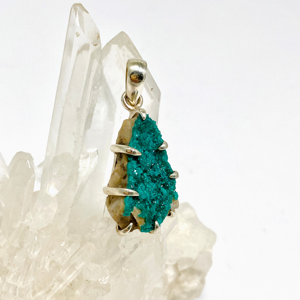 Dioptase Crystal Pendant BTP-62