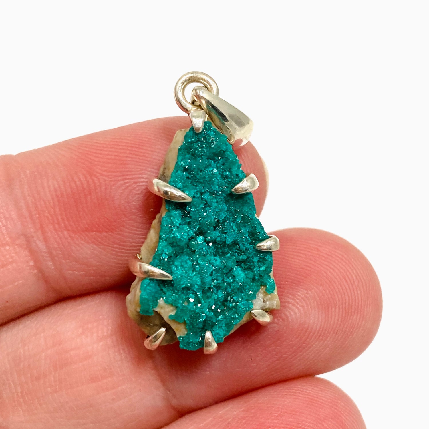 Dioptase Crystal Pendant BTP-62