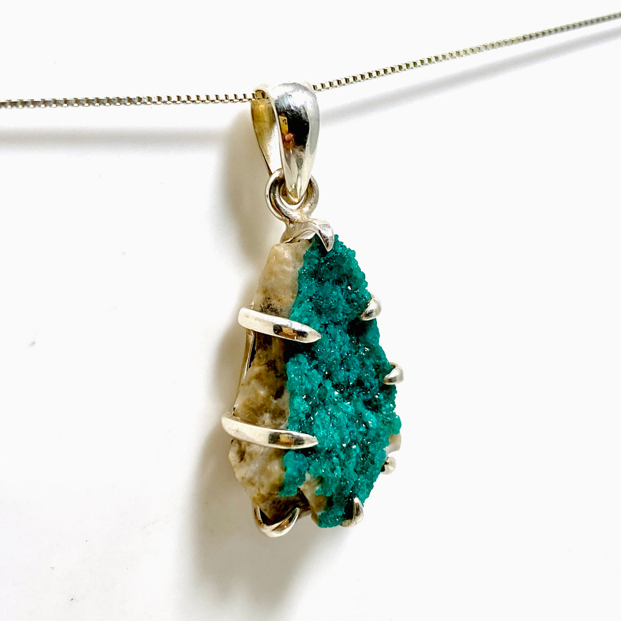 Dioptase Crystal Pendant BTP-62