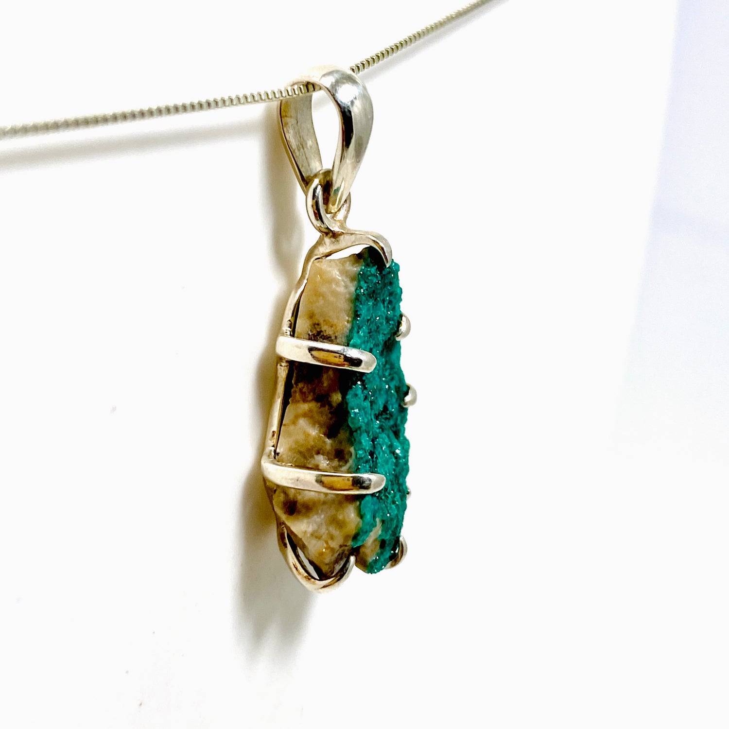 Dioptase Crystal Pendant BTP-62