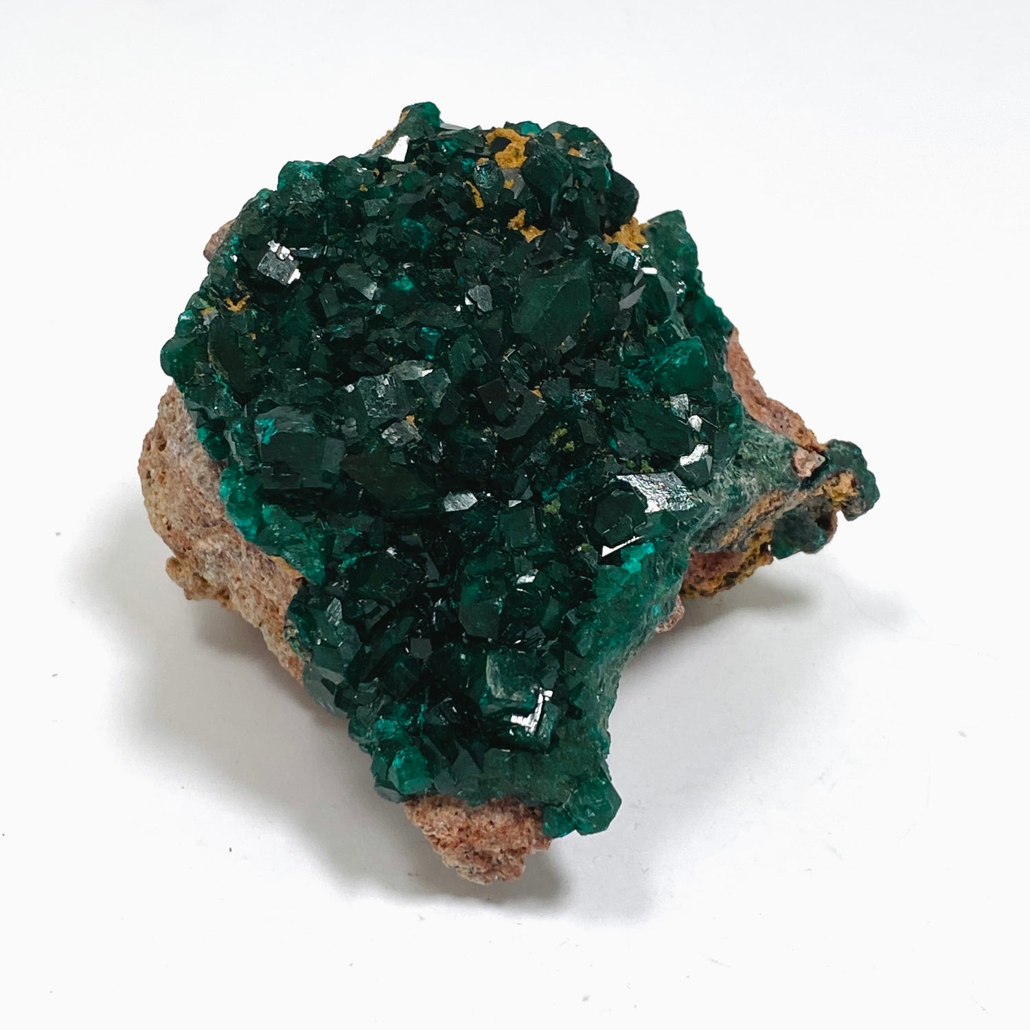 Dioptase Crystal Specimen - Congo CR3744