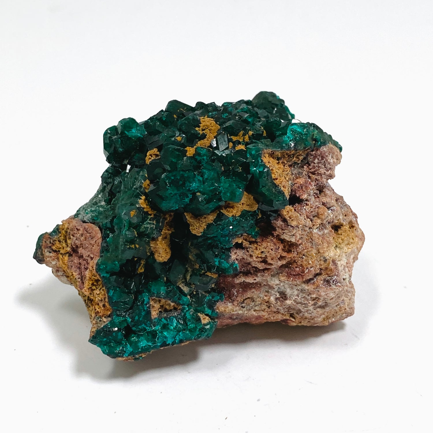 Dioptase Crystal Specimen - Congo CR3744