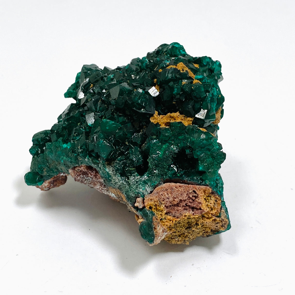 Dioptase Crystal Specimen - Congo CR3744
