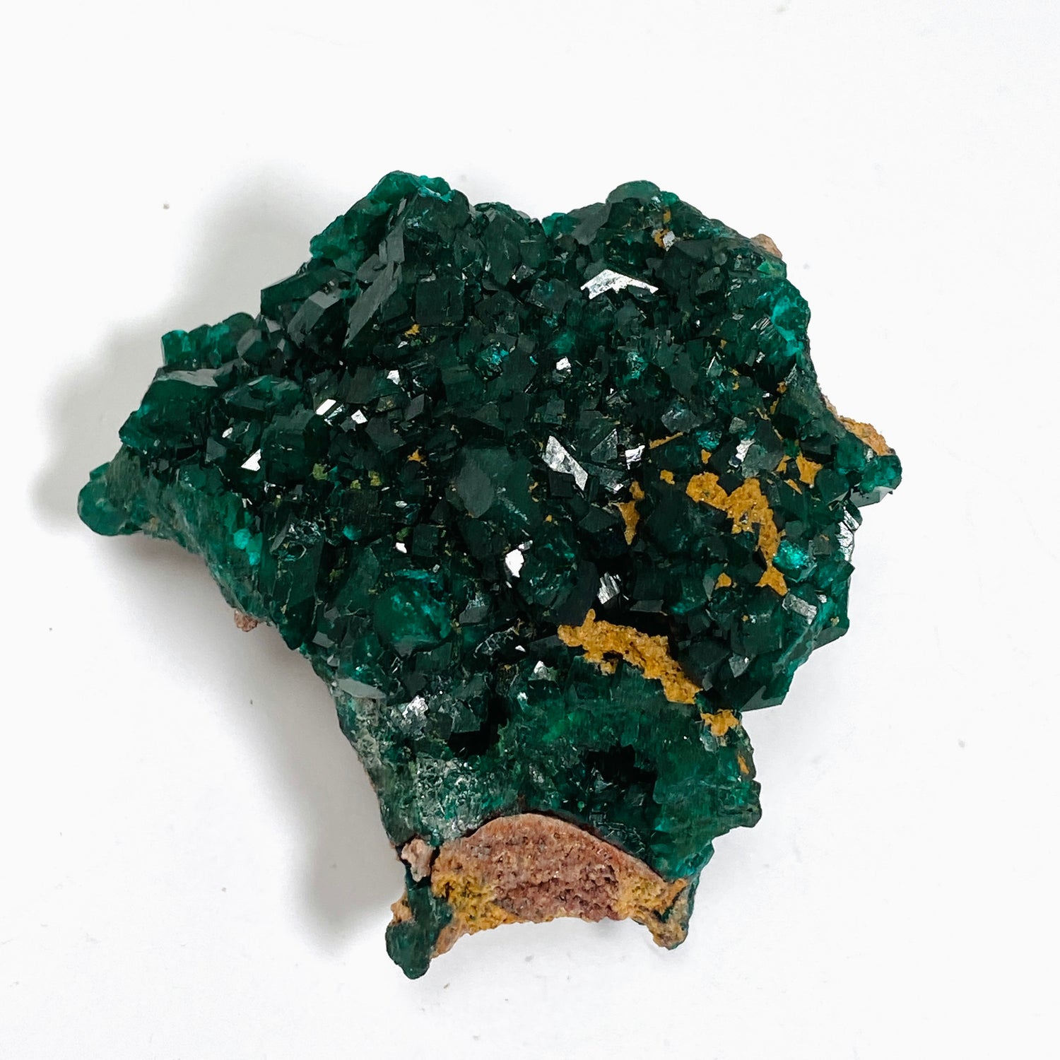 Dioptase Crystal Specimen - Congo CR3744