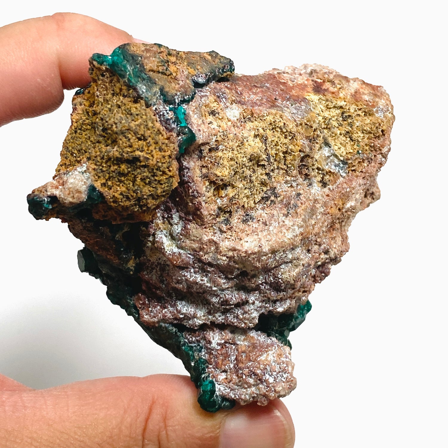 Dioptase Crystal Specimen - Congo CR3744