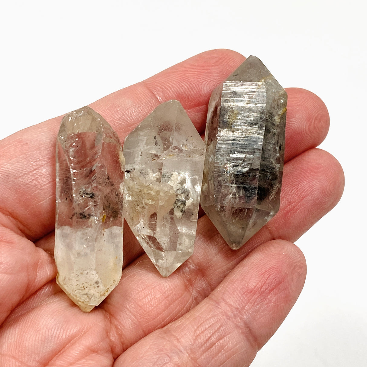 Double Terminated Quartz Crystal 15-20g DTC-01