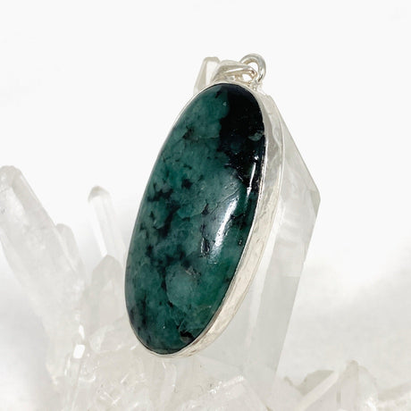 Emerald Oval Pendant KPGJ4181 - Nature's Magick