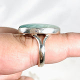 Emerald Oval Ring Size 8 KRGJ3111 - Nature's Magick