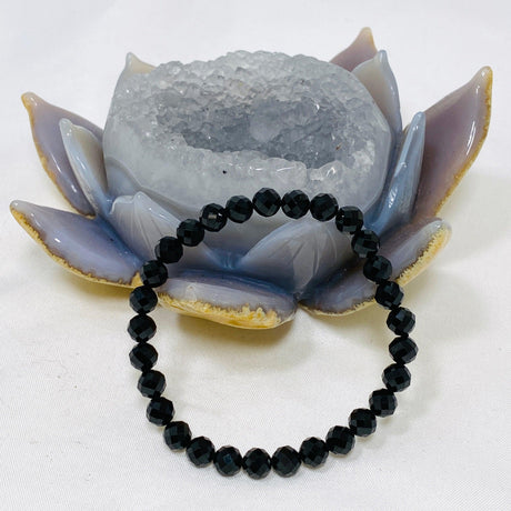 Faceted Round Gemstone Bracelet 5-6mm - Nature's Magick