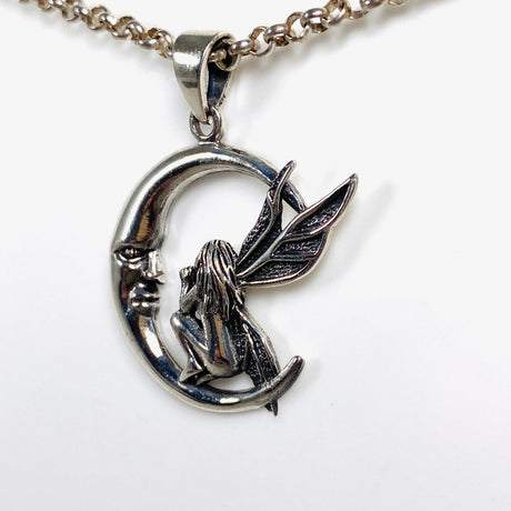 Fairy Moon Pendant SV50-964 - Nature's Magick