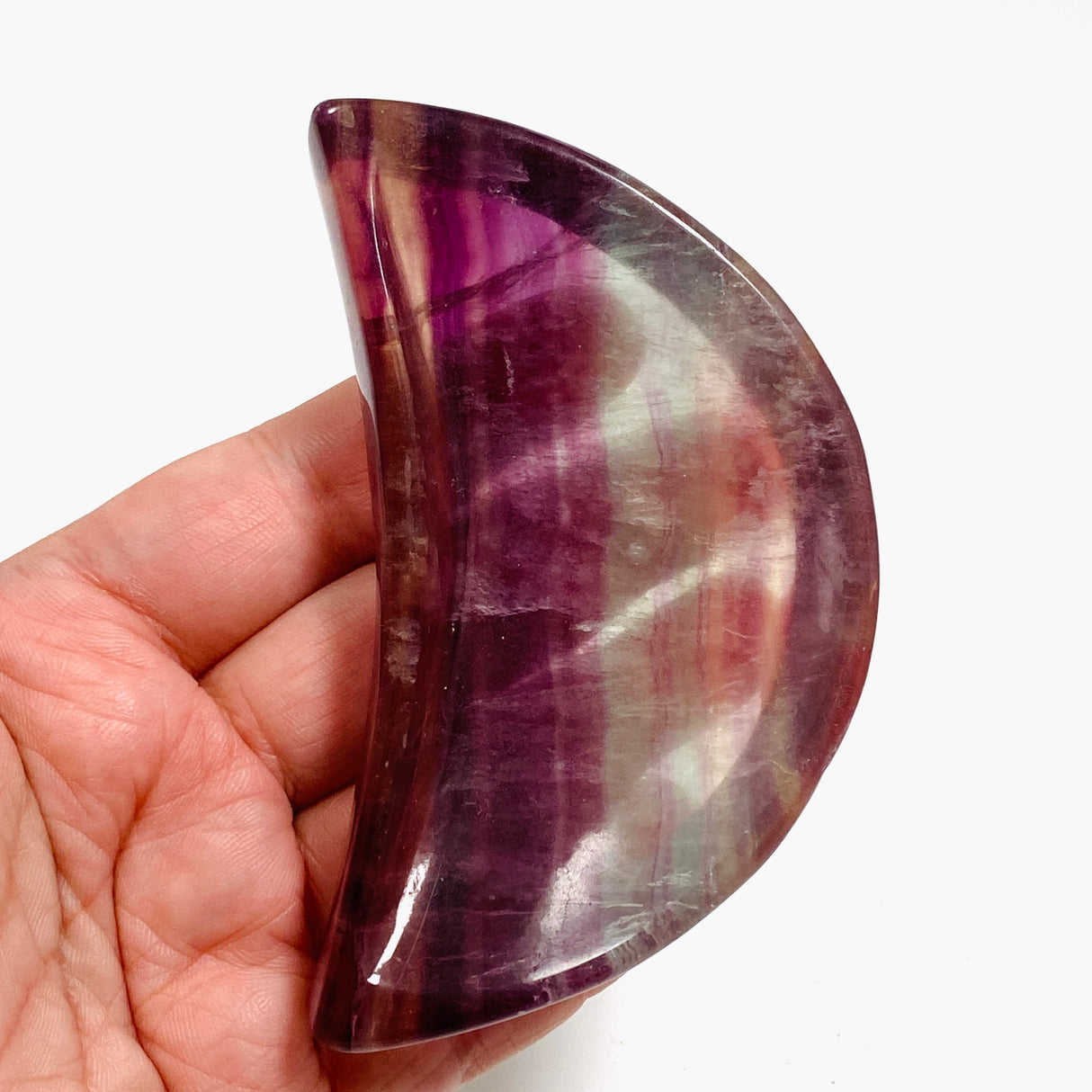 Fluorite Moon Bowl FMB-01