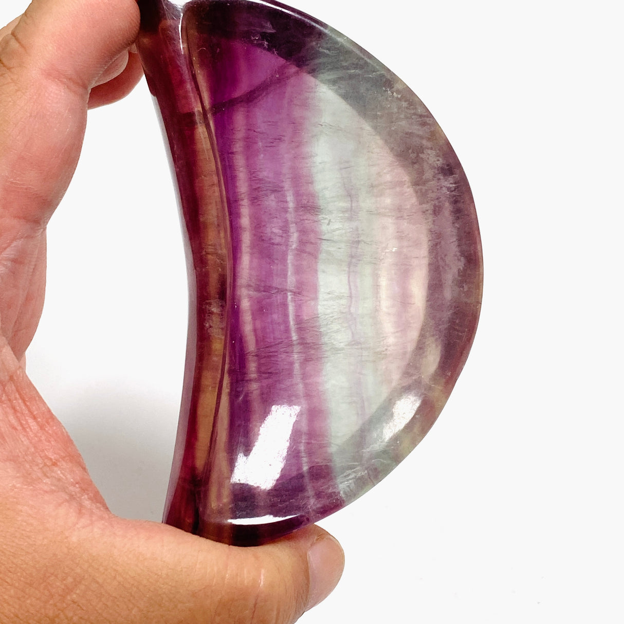 Fluorite Moon Bowl FMB-01