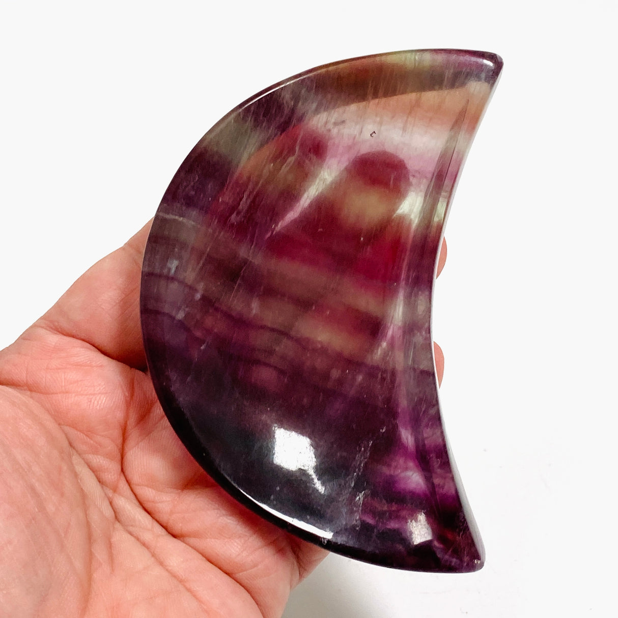 Fluorite Moon Bowl FMB-02