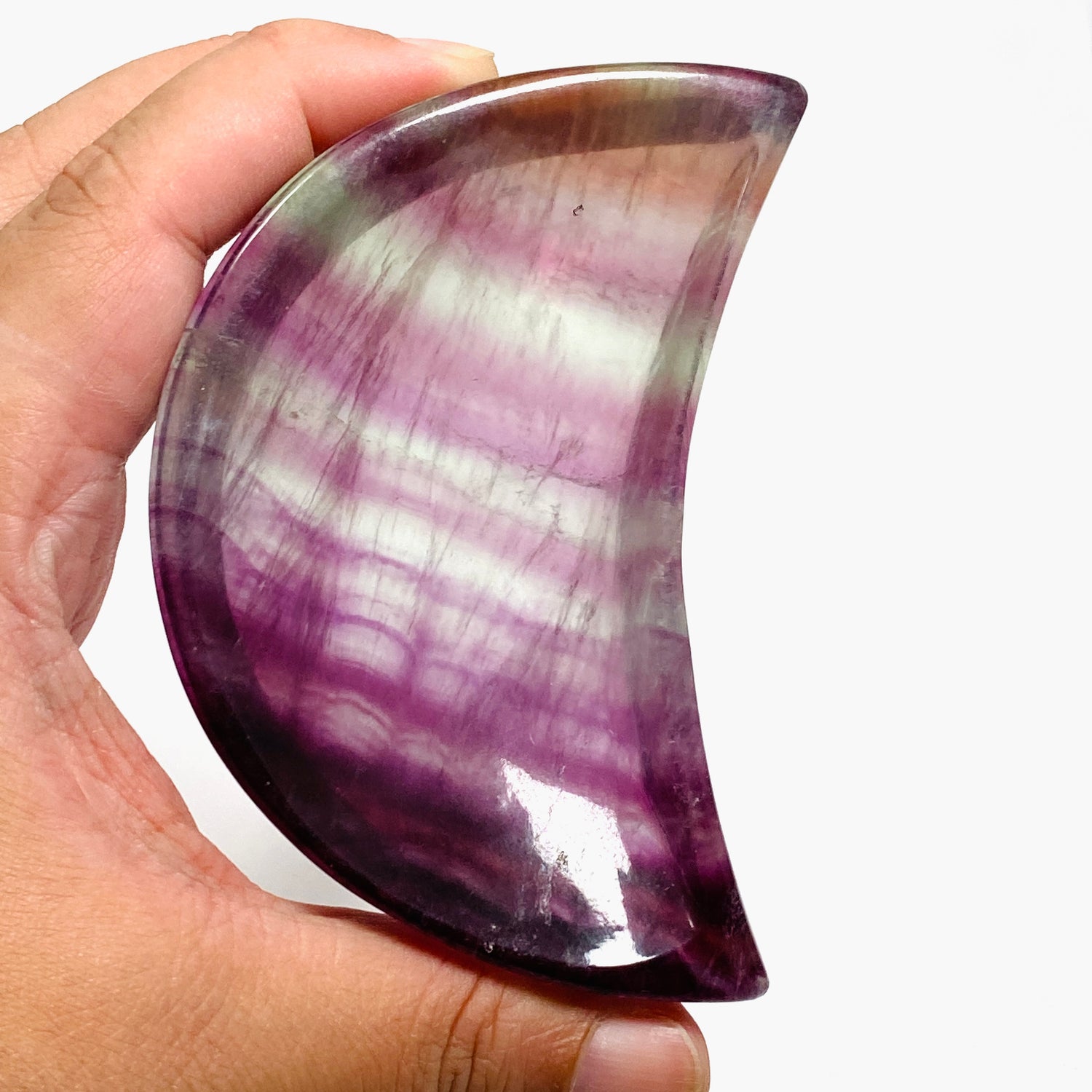 Fluorite Moon Bowl FMB-02