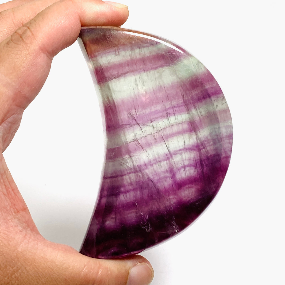 Fluorite Moon Bowl FMB-02