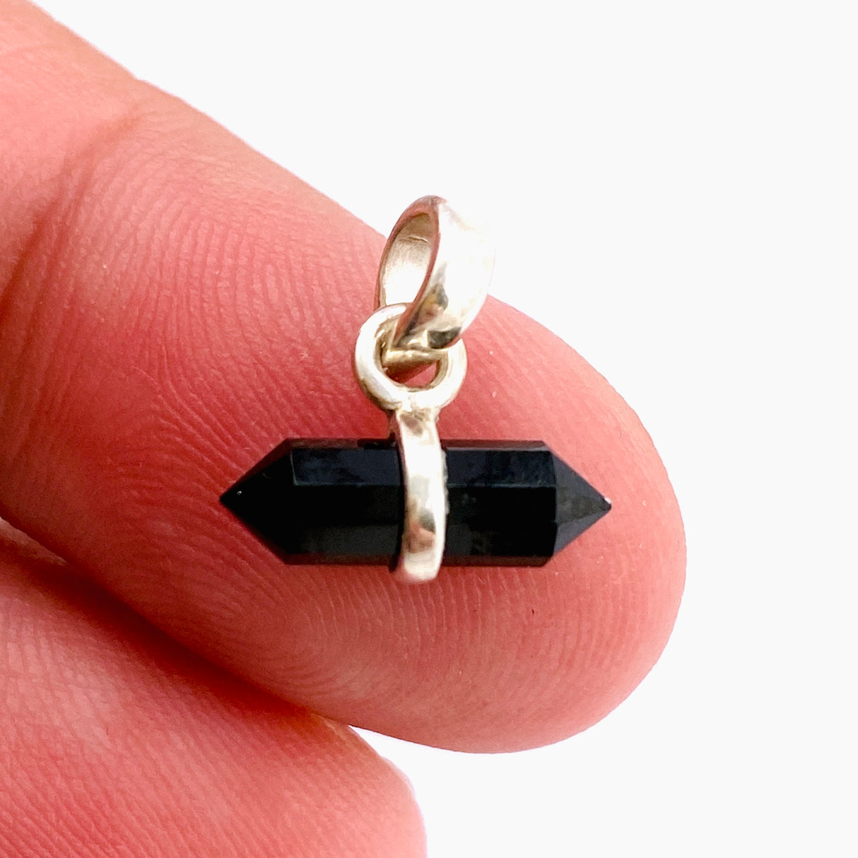 Gemstone Double Point Pendant (Horizontal) PPGJ1009
