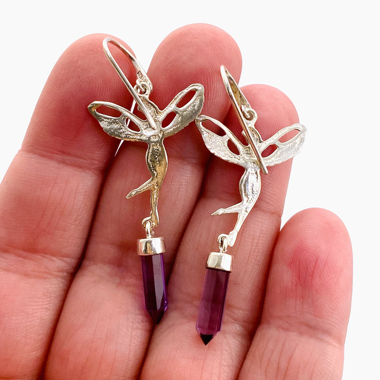Gemstone Fairy Point Earrings PEGJ309