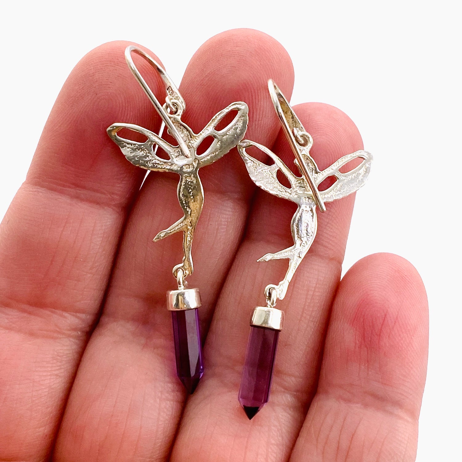Gemstone Fairy Point Earrings PEGJ309