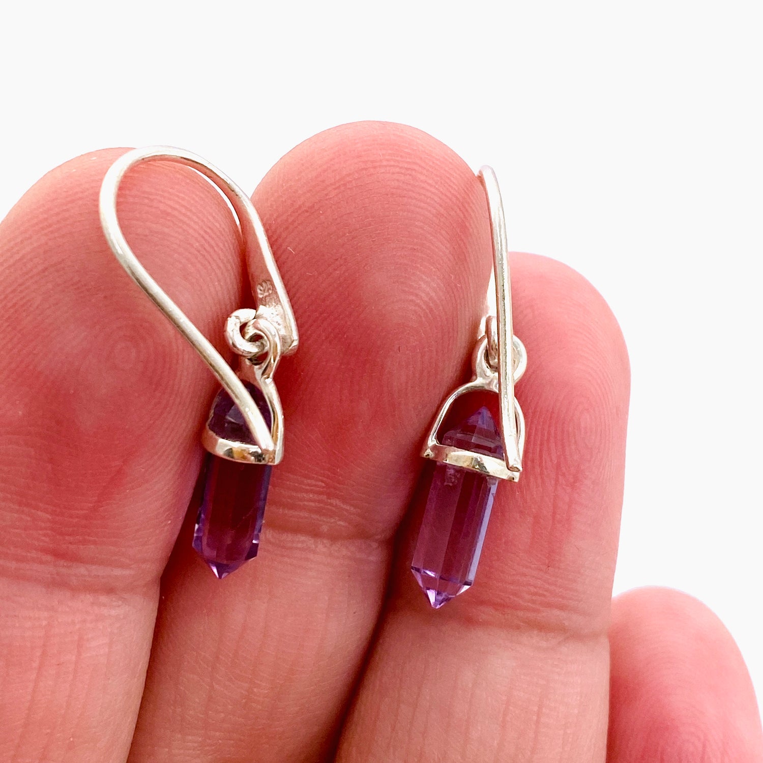 Gemstone Petite Double Point Earrings PEGJ308
