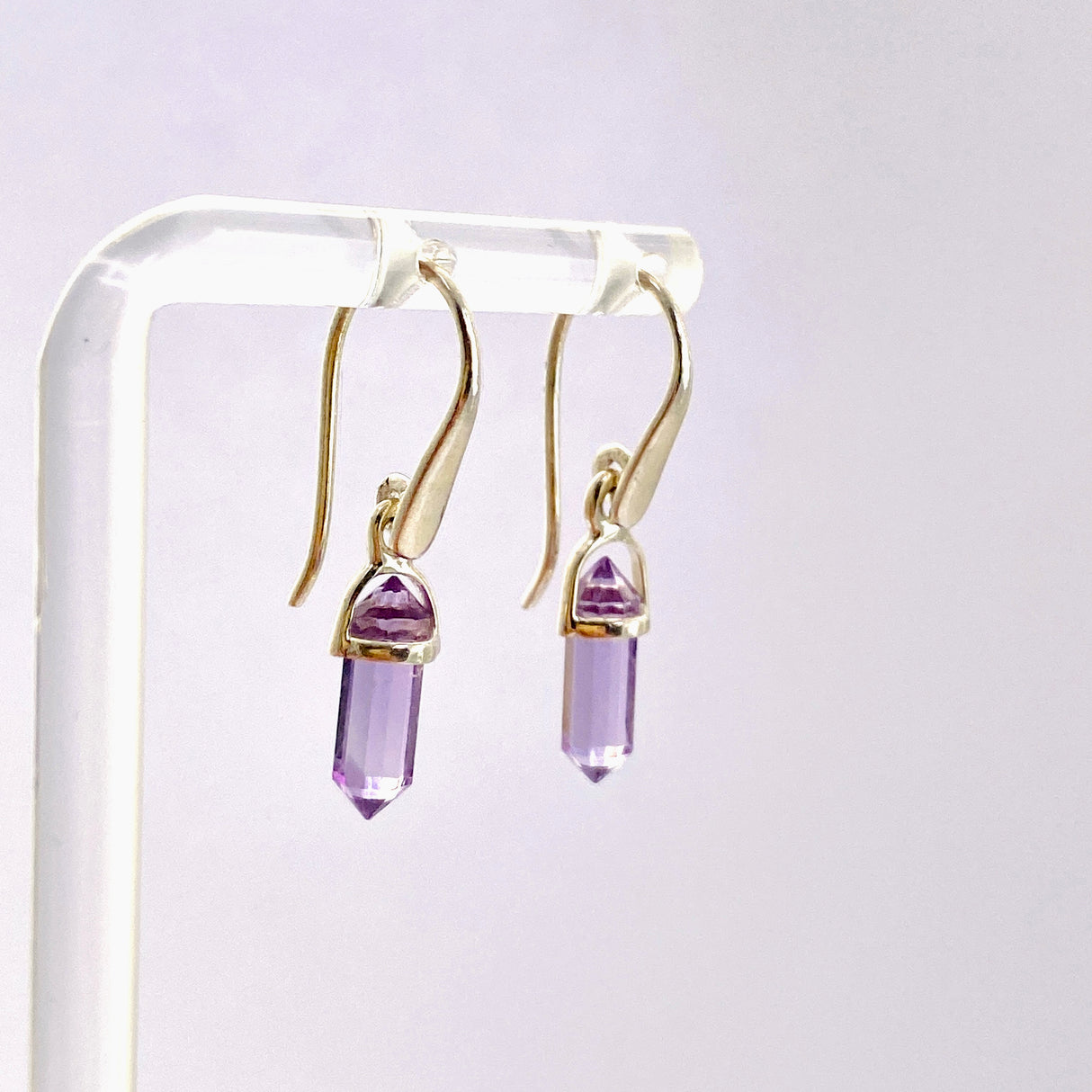 Gemstone Petite Double Point Earrings PEGJ308
