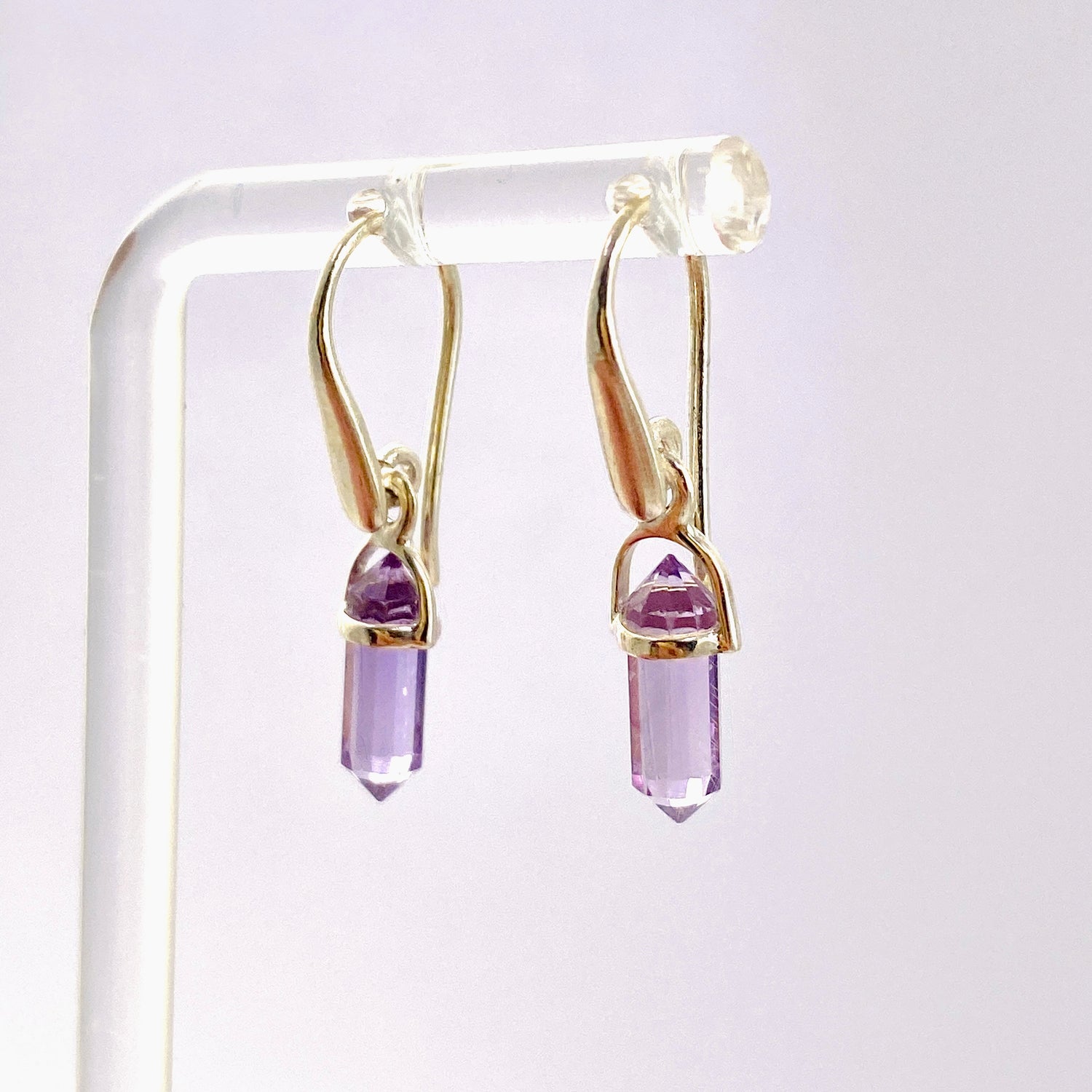 Gemstone Petite Double Point Earrings PEGJ308